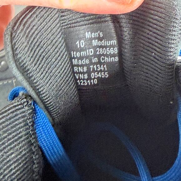 L.L.Bean Trail Mountain Hiking Shoes Men's 10 Gray Leahter Lace-Up Outdoor - Picture 10 of 10